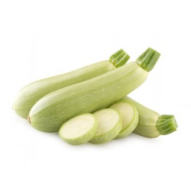 Courgette verte claire/blanche