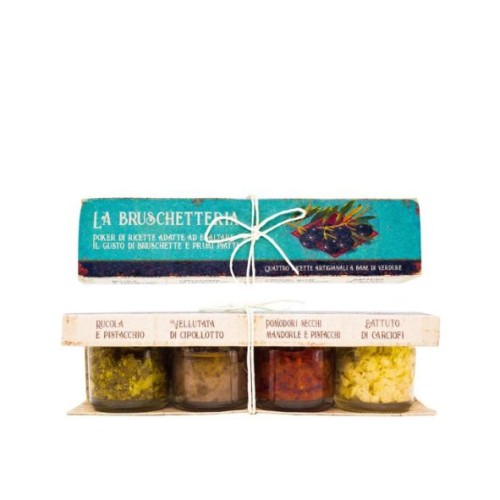 Kit de pâtes la bruschetteria 4x35 gr