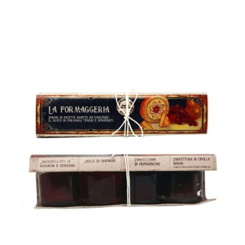 Kit de pâtes la fromaggeria 4x35 gr