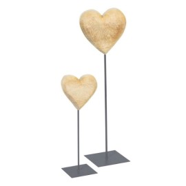 Décoration coeur sur pied