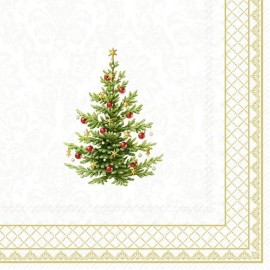 Serviette en papier 'Classic Christmas tree'