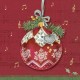 Serviette en papier 'Christmas baule'