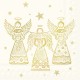 Serviette en papier 'Bright angels'