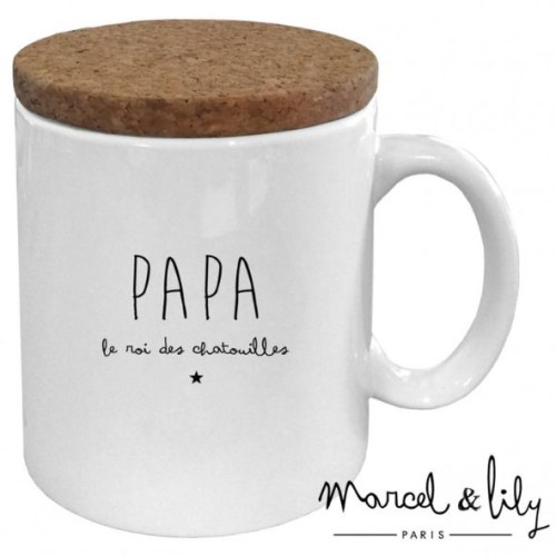 Mug "Papa le roi des chatouilles"