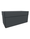 Jardinière CAREL 80 cm avec roulettes - anthracite