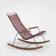 Rocking chair (couleur paprika)