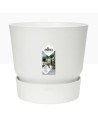 Pot Greenville rond blanc