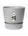 Pot Greenville rond gris