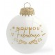 Boule noël " Nounou fabuleuse"