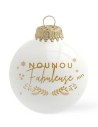 Boule noël " Nounou fabuleuse"
