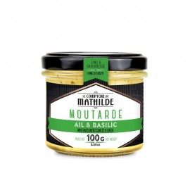 Moutarde ail et basilic