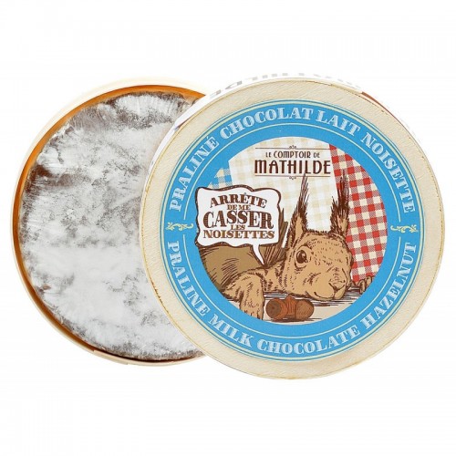 camembert chocolat lait praline noisette