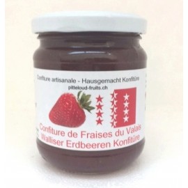 Confiture de fraise du Valais