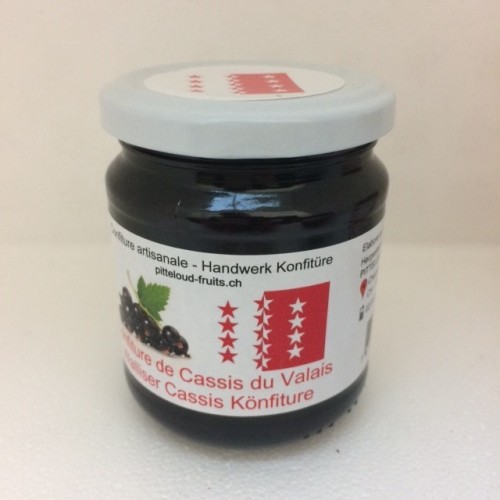 Confiture de cassis du Valais