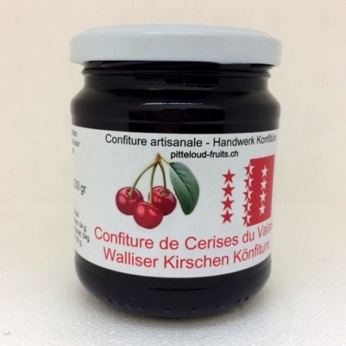 Confiture de cerise du Valais