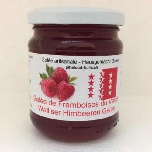 Confiture framboise du Valais