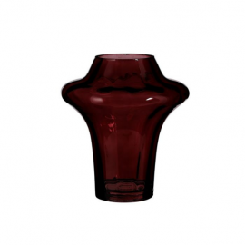 Vase en verre Samanta violett