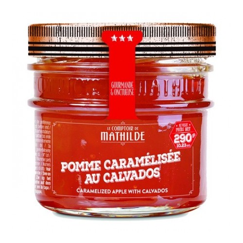 Confiture Pomme Caramelisée Au Calvados 290G