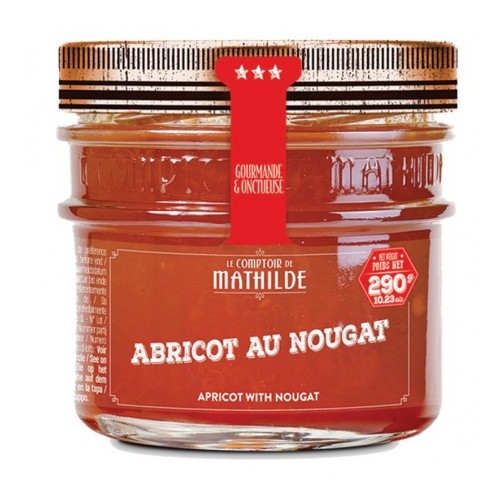 Confiture D'Abricot Au Nougat 290G