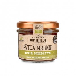 Pâte à tartiner Noir Noisette 100G