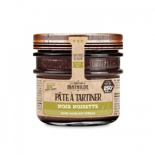 Pâte à tartiner Noir Noisette 250G