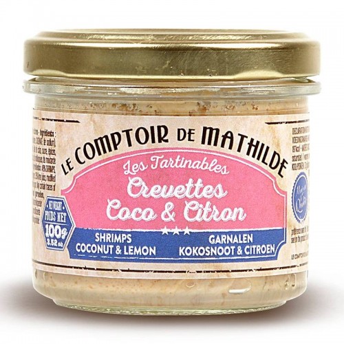 Crevettes Coco & Citron 100G