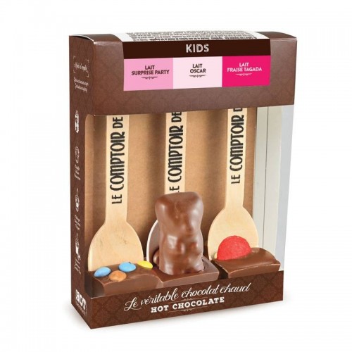 Coffret 4 hot chocolat kid's 3 x 30 g