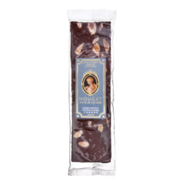 Barre nougat au chocolat, écorce d’orange 100 gr.