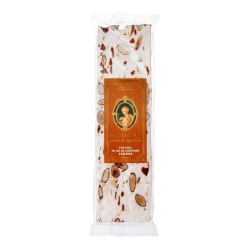 Barre nougat caramel