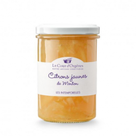 Confiture citron jaune de Menton