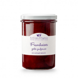 Gelée pulpeuse framboises