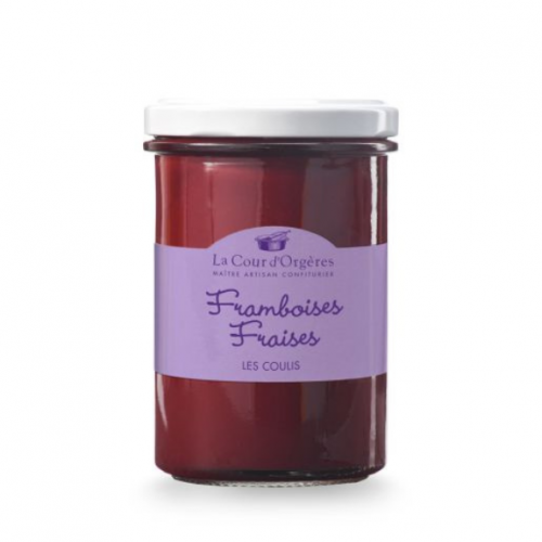 Coulis framboise - fraise