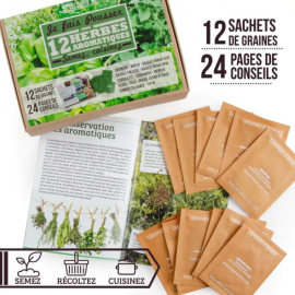 Coffret 12 sachets aromates