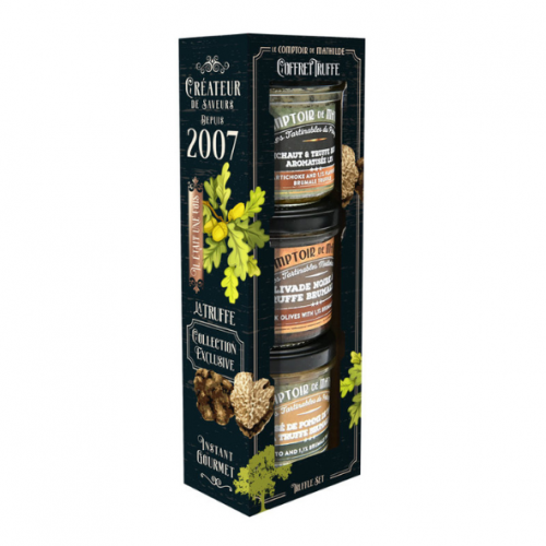 Coffret 3 tartinables Truffe 3x90g